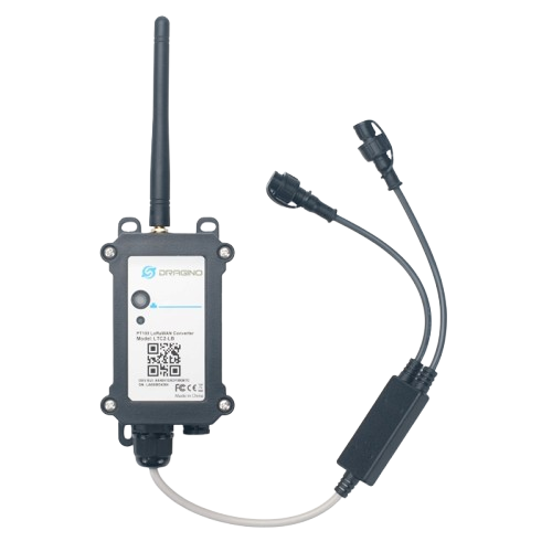 Dragino LTC2-LB LoRaWAN sıcaklık sensörü — IP67 endüstriyel IoT cihazı