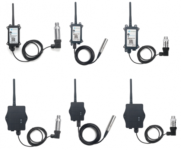Dragino PS-LB LoRaWAN hava ve su basınç sensörü — endüstriyel prob